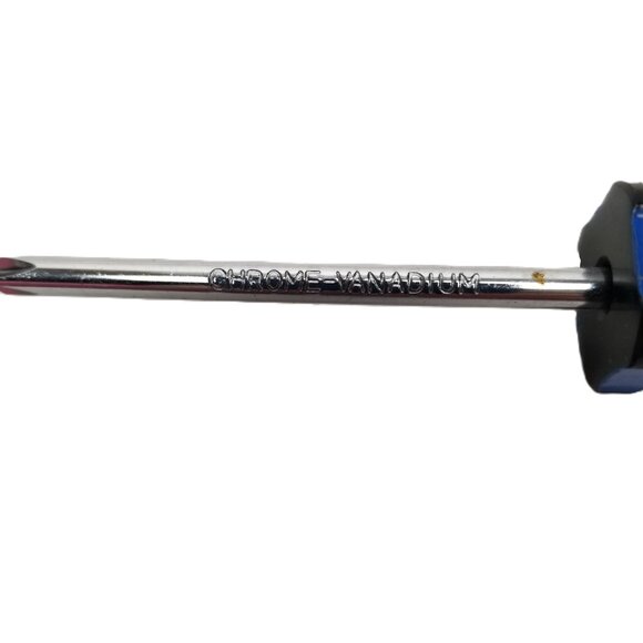 VPT Phillips Head Screwdriver Chrome Vanadium Blue Black Handle Tools Hand Tool - Picture 3 of 3